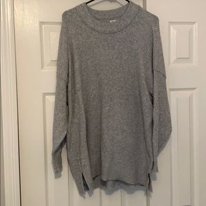 american eagle waffle knit sweater